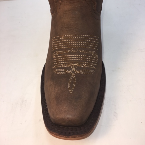 Women’s Cowgirl Western Boots Dark Brown - Picture 4 of 6
